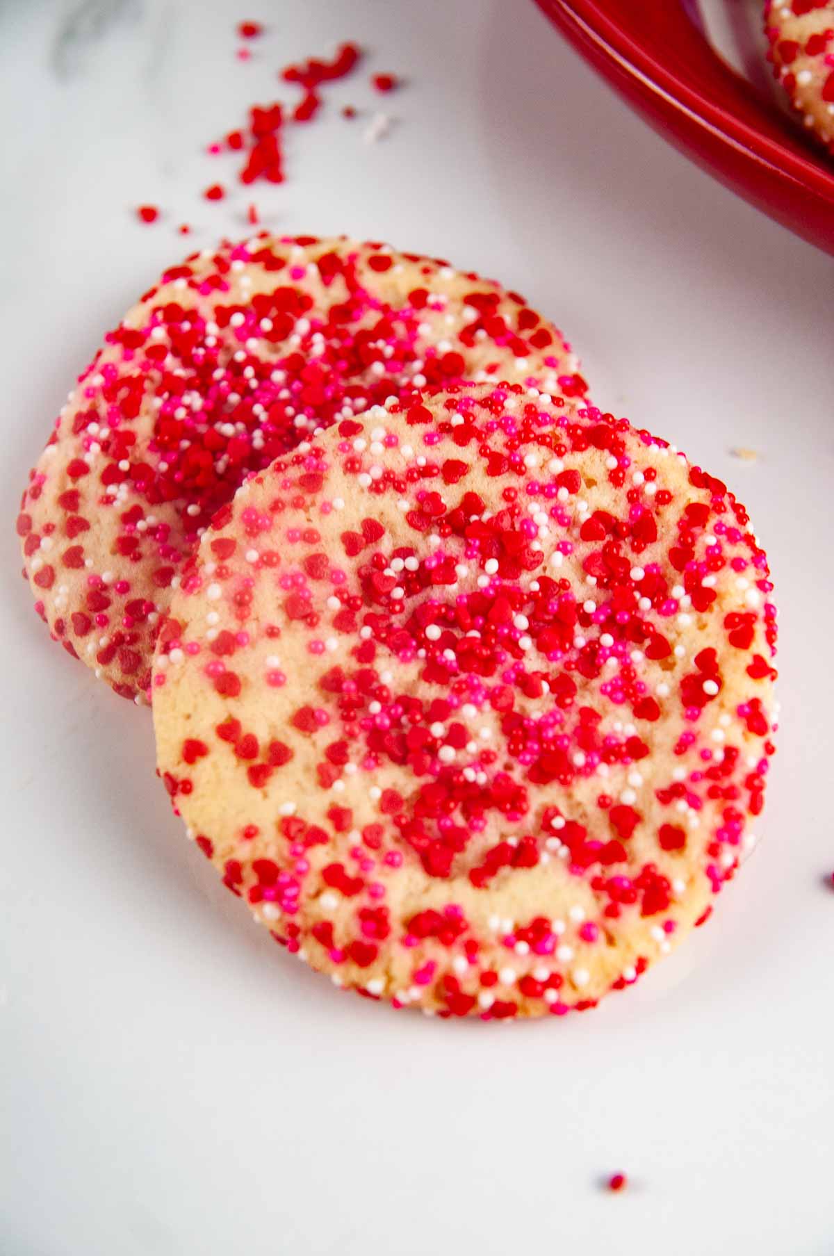 Sprinkles cookies are an easy Pillsbury cookie dough recipe and cute for any occasion!