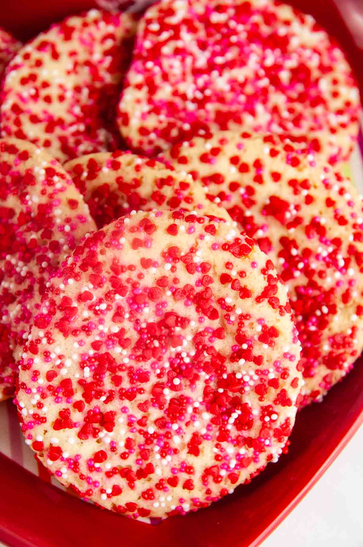 Sprinkles cookies are an easy Pillsbury cookie dough recipe and cute for any occasion!