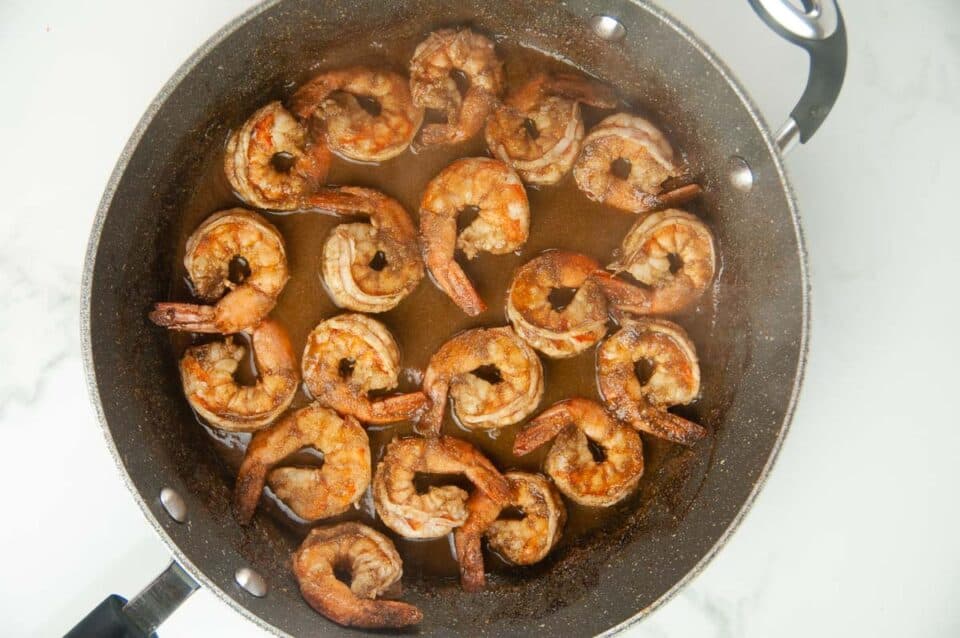 The Best Shrimp Caprese Pasta - Seasoned Sprinkles