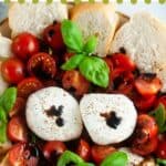 Burrata Caprese Salad pin