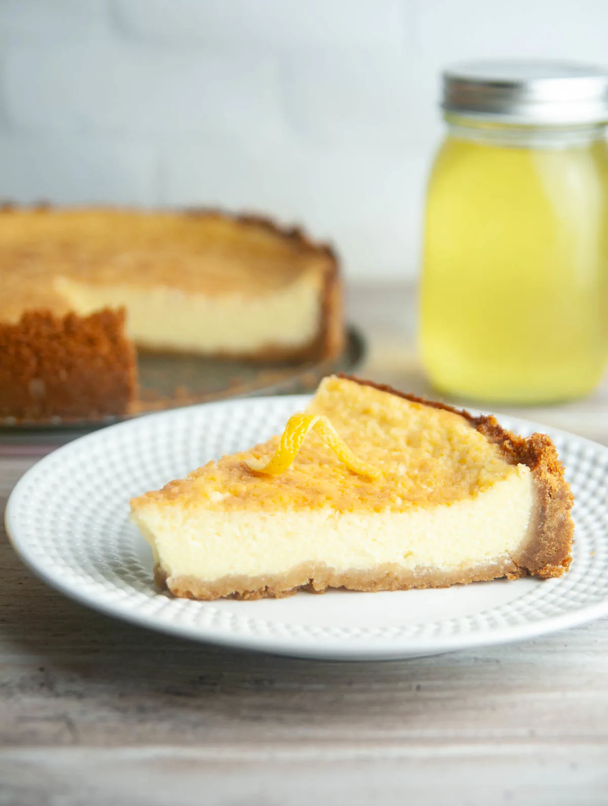 Limoncello cheesecake use the popular Italian liqueur to create a bright but decadent dessert you're sure to love. For extra authenticity and creamy richness, this lemon cheesecake uses Italian mascarpone and ricotta cheese.