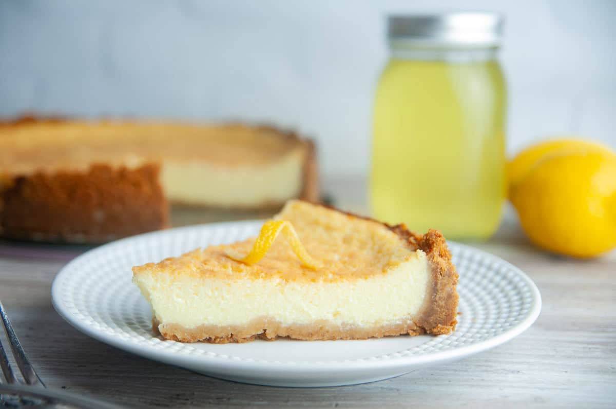 Limoncello cheesecake use the popular Italian liqueur to create a bright but decadent dessert you're sure to love. For extra authenticity and creamy richness, this lemon cheesecake uses Italian mascarpone and ricotta cheese.