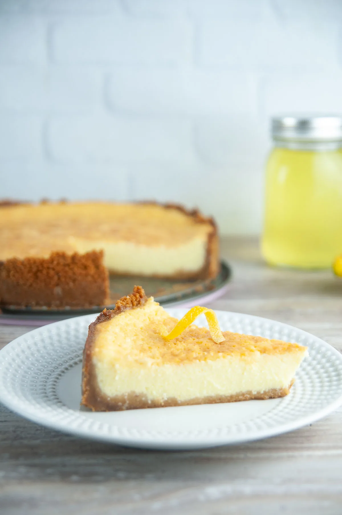 Limoncello cheesecake use the popular Italian liqueur to create a bright but decadent dessert you're sure to love. For extra authenticity and creamy richness, this lemon cheesecake uses Italian mascarpone and ricotta cheese.