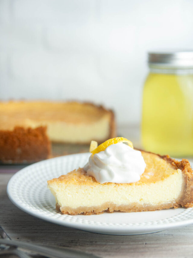 The Best Italian Limoncello Cheesecake (with Ricotta and Mascarpone)