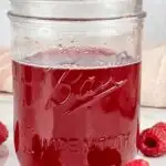 Raspberry simple syrup for drinks is an easy 3 ingredient recipe that will have you making flavored cocktails and coffee shop style coffee right at home. Simple and so delicious!