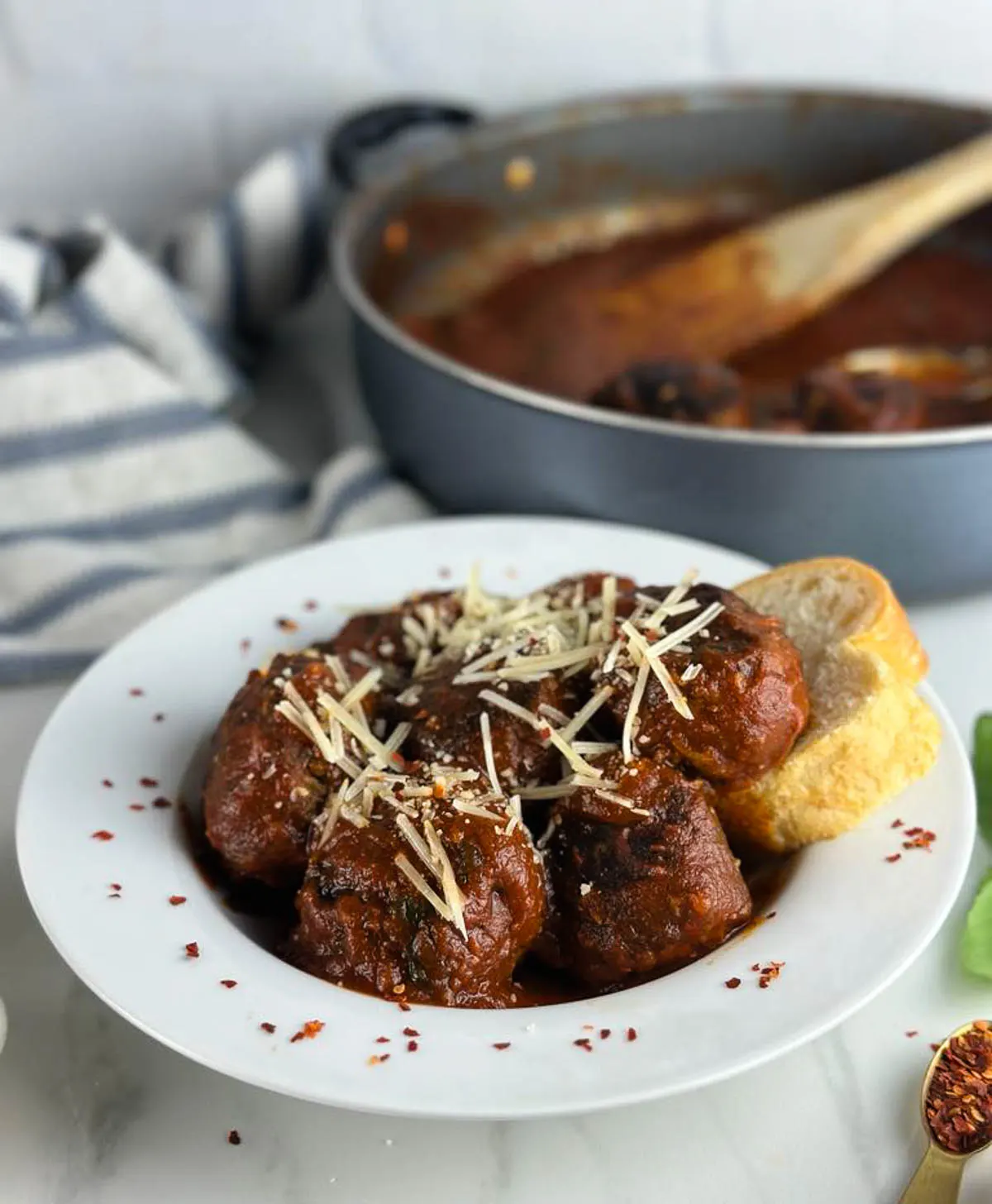 Italian Spicy Meatballs Made Easy Seasoned Sprinkles